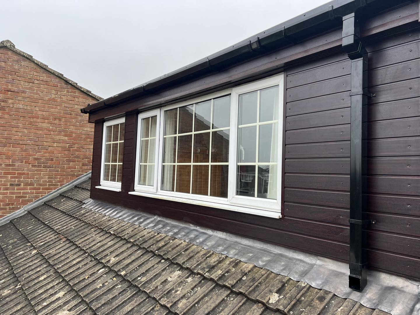 Extension with upvc windows